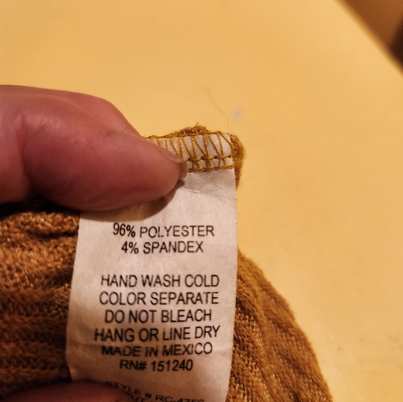 Rolla Coster medium burnt orange knit jumpsuit - Picture 4 of 4